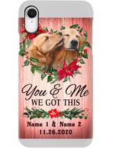 Load image into Gallery viewer, Golden Retriever You And Me Gift For Dog Lovers Phone case
