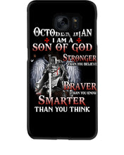 Load image into Gallery viewer, October Man Son Of God Birthday Meaningful Gift For Men Phone case
