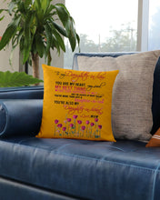 Load image into Gallery viewer, Mom Gift For Daughter-In-Law You Are My Heart My Best Thing Pillow Cover

