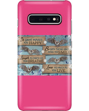 Load image into Gallery viewer, Do What Makes You Happy With Bats Gift For Girls Phone case

