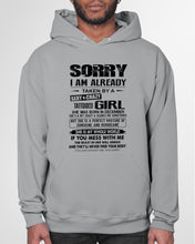 Load image into Gallery viewer, I'm Already Taken By December Sexy And Crazy Girl For Birthday Gift Hoodie
