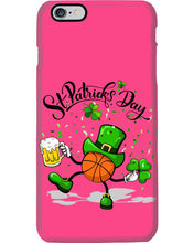 Load image into Gallery viewer, Basketball Saint Patrick's Day Gift For Basketball Lovers Phone case
