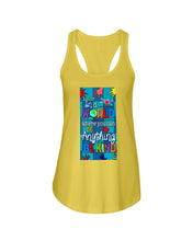 Load image into Gallery viewer, Lovely Phone Case In A World Where You Can Be Anything Be Kind Ladies Flowy Tank

