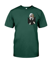 Load image into Gallery viewer, Cockapoo In Your Front Pocket - Cockapoo Lovers Gift Guys Tee
