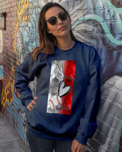 Load image into Gallery viewer, Baseball Peaceful Love Gift For Baseball Lovers Sweatshirt
