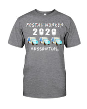 Load image into Gallery viewer, Vintage Funny Postal Worker 2020 Essential Gift For Friends Guys Tee
