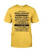 Load image into Gallery viewer, Increible Esposa Nacida En Diciembre Birthday Meaningful Gift Guys Tee
