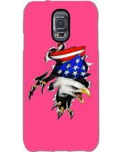 Load image into Gallery viewer, Eagle Giant Scratch USA Flag Gift For Women Phone case
