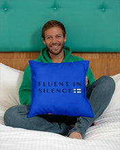 Load image into Gallery viewer, Fluent In Silence Custom Design For Personalized Nation Gift Pillow Cover
