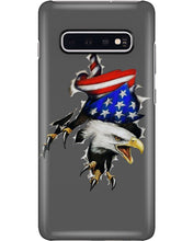 Load image into Gallery viewer, Eagle Giant Scratch USA Flag Gift For Women Phone case
