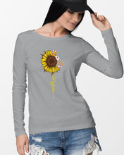 Load image into Gallery viewer, Sunflower Nurse Is My Sunshine  Unique Custom Design Meaningful Present Unisex Long Sleeve
