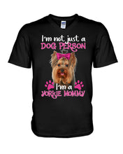 Load image into Gallery viewer, Yorkshire Terrier I'm Not Just A Dog Person Gift For Dog Lovers Guys V-Neck
