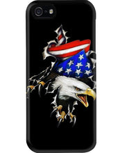 Load image into Gallery viewer, Eagle Giant Scratch USA Flag Gift For Women Phone case
