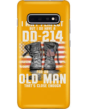 Load image into Gallery viewer, I Ain't Perfect But I Do Have A DD-214 For An Old Man Trending Phone case
