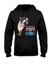 Load image into Gallery viewer, Easilly Distracted By Boxers Gift For Dog Lovers Hoodie
