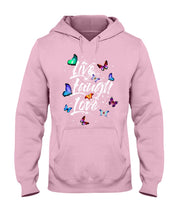Load image into Gallery viewer, Butterfly Live Laugh Love Gift For Lover Hoodie
