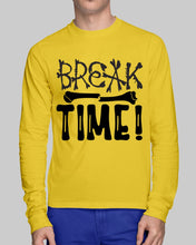 Load image into Gallery viewer, Break Bone Time White Background Gift For Women Unisex Long Sleeve
