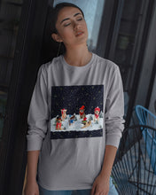 Load image into Gallery viewer, Night Christmas Chihuahua Cool Weather Gift For Dog Lovers Unisex Long Sleeve
