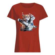 Load image into Gallery viewer, Vintage Funny Cat Love Trending Gift For Cat Lovers Ladies Tee
