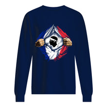 Load image into Gallery viewer, Corse Super Hero Flag Patriot Gift For Men Sweatshirt
