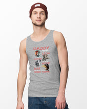 Load image into Gallery viewer, Daddy You Are As Strong As Lion Trending Gift For Animal Lovers Unisex Tank Top
