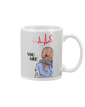 Load image into Gallery viewer, You Are Sister Heartbeat Gift For Sister Mug
