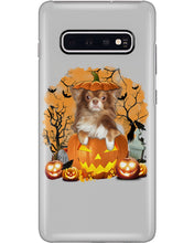 Load image into Gallery viewer, Chihuahua Book Pumpkin Halloween Gift For Dog Lovers Phone case
