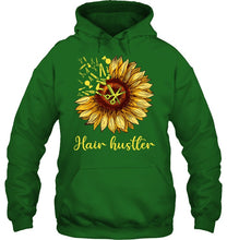 Load image into Gallery viewer, Hair Hustler Sunflower Trending Gift For Friends Hoodie
