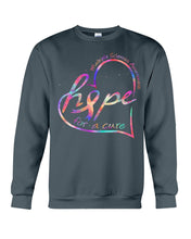 Load image into Gallery viewer, Hope For A Cure Multiple Sclerosis Awareness Sweatshirt
