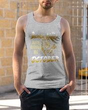 Load image into Gallery viewer, Black Kings Are Born In   October   Trending For Birthday Gift Unisex Tank Top
