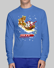 Load image into Gallery viewer, Baseball Xmas Sleigh Loading Gift For Baseball Lovers Unisex Long Sleeve
