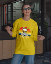 Load image into Gallery viewer, I Do What I Want Skull Sunflower Special Custom Design Unisex Long Sleeve
