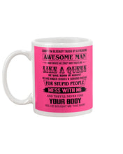 Load image into Gallery viewer, I'm Already Taken By An August Freaking Awesome Man For Birthday Gift Mug
