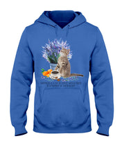 Load image into Gallery viewer, Cat With Coffee Is The Satisfaction Gift For Cat Lovers Hoodie
