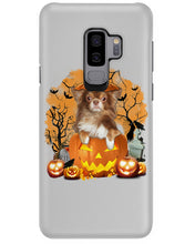 Load image into Gallery viewer, Chihuahua Book Pumpkin Halloween Gift For Dog Lovers Phone case
