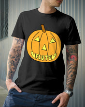 Load image into Gallery viewer, Vintage Funny Flute Pumkin Gift For Flute Lovers Guys Tee
