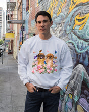 Load image into Gallery viewer, Pekingese With Peonies Gift For Dog Lovers Sweatshirt
