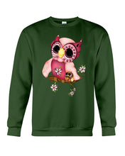 Load image into Gallery viewer, Lovely Tote Bag Owl Perchs On Branch Gift For Owl Lovers Sweatshirt
