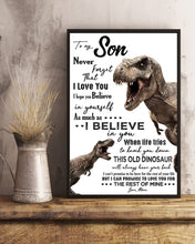 Load image into Gallery viewer, Present For  Son Never Forget I Love You   Custom Design Vertical Poster
