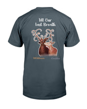 Load image into Gallery viewer, Custom Name Deers Gift For Boyfriend Till Our Last Breath Guys Tee
