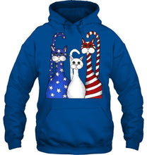 Load image into Gallery viewer, Cat Happy America  Independence's Day Special Custom Design Hoodie
