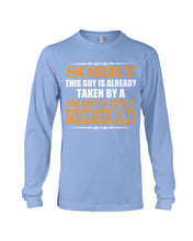 Load image into Gallery viewer, Sorry This Guy Is Already Taken By A Smart And Sexy Redhead Gift For Men Unisex Long Sleeve

