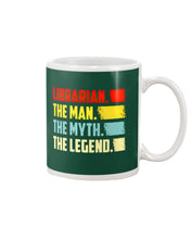 Load image into Gallery viewer, Vintage Funny Librarian The Man The Myth The Legend Gift For Friends Mug
