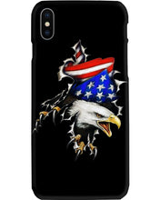 Load image into Gallery viewer, Eagle Giant Scratch USA Flag Gift For Women Phone case
