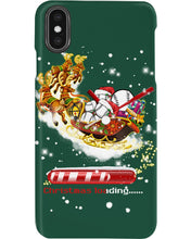 Load image into Gallery viewer, Baseball Xmas Sleigh Loading Gift For Baseball Lovers Phone case
