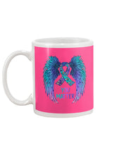 Load image into Gallery viewer, You Matter Ribbon Awareness With Angel Wings Mug
