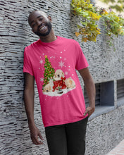 Load image into Gallery viewer, Funny Golden Retrievers Sleep In Red Boots Gift For Dog Lovers Guys Tee
