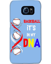 Load image into Gallery viewer, Baseball Be My DNA Gift For Sport Lovers Phone case
