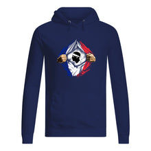 Load image into Gallery viewer, Corse Super Hero Flag Patriot Gift For Men Hoodie
