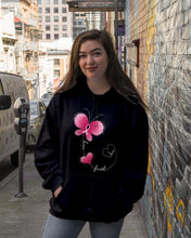 Load image into Gallery viewer, Butterfly Faith Breast Cancer Awareness Meaningful Gift Hoodie
